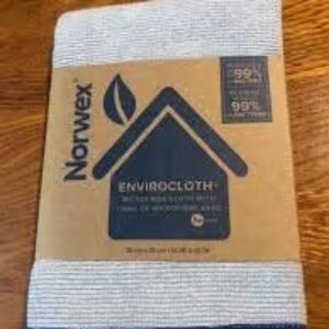 Norwex Envirocloth in Graphite W/Navy Trim
